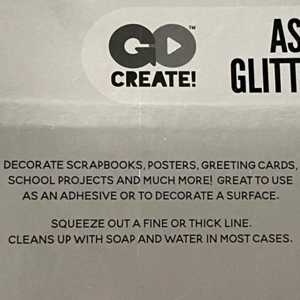 💞 New 10-Pack Mystical Glitter Glue